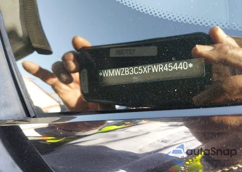 2015 Mini Countryman Cooper from USA, damaged, VIN WMWZB3C5XFWR45440